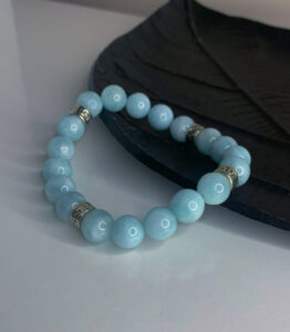 Bracelet aigue marine